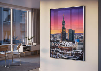 Wandbild | Michel (St. Michaelis Kirche) in Hamburg