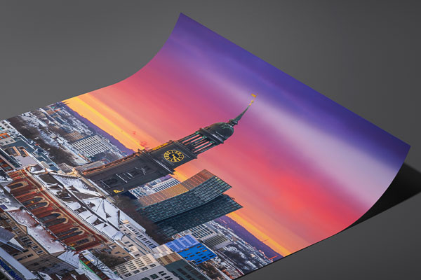 Kunstdruck / Poster | Michel (St. Michaelis Kirche) in Hamburg