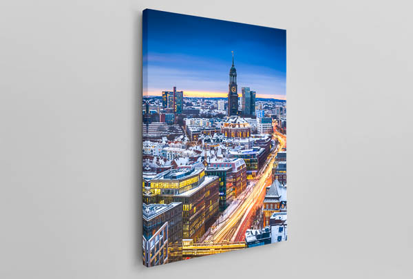 Canvas | Michel (St. Michael's church) in Hamburg