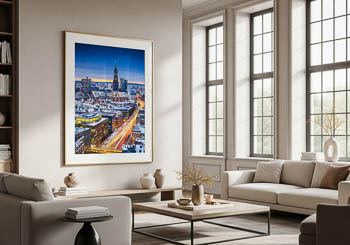 Wandbild | Michel (St. Michaelis Kirche) in Hamburg