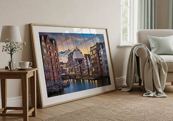 Wall Art | Nikolaifleet and Elbphilharmonie in Hamburg