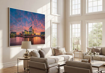 Wandbild | Spiegel-Gebäude in Hamburg