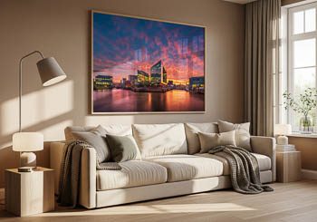 Wall Art | Spiegel building in Hamburg