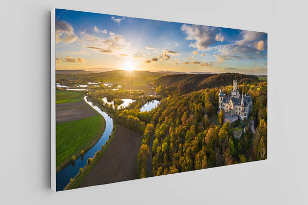 Canvas | Autumn sunset at the Marienburg Castle