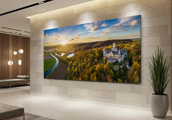 Wall Art | Autumn sunset at the Marienburg Castle