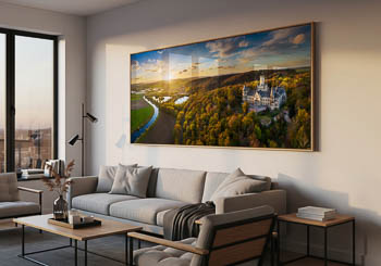 Wall Art | Autumn sunset at the Marienburg Castle