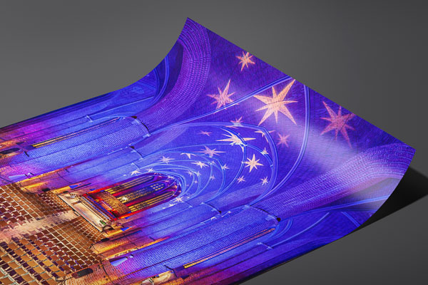 Fine Art Print | Christmas illumination in the Marktkirche in Hannover