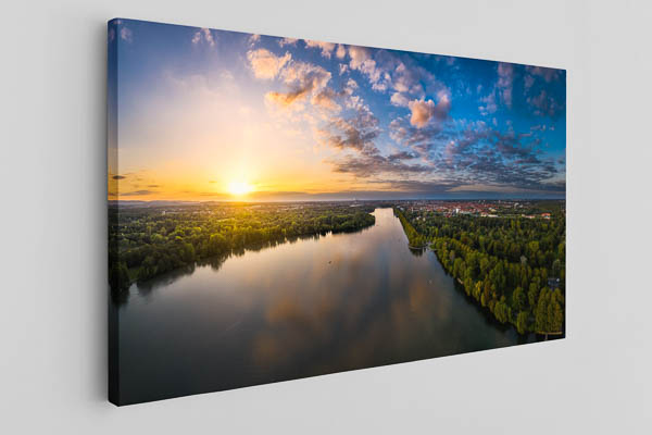 Leinwand | Panorama vom Maschsee in Hannover