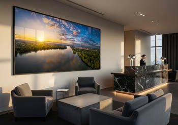 Wall Art | Panorama of the Maschsee lake in Hannover