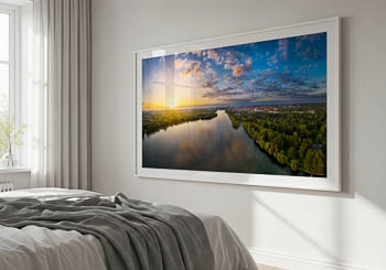 Wall Art | Panorama of the Maschsee lake in Hannover