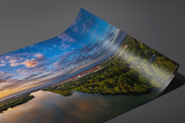 Fine Art Print | Panorama of the Maschsee lake in Hannover