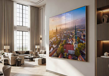 Wandbild | Luftaufnahme der Altstadt von Hannover