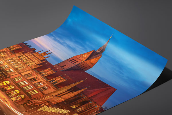 Fine Art Print | Old Town Hall and Marktkirche in Hannover