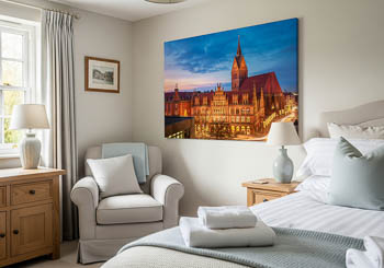 Wall Art | Old Town Hall and Marktkirche in Hannover