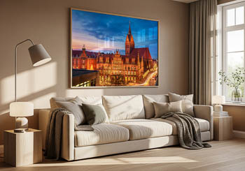 Wall Art | Old Town Hall and Marktkirche in Hannover