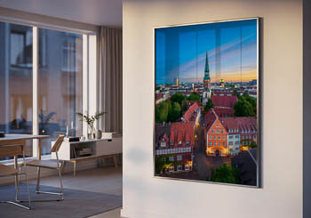 Wall Art | Old town of Hannover with Kreuzkirche church