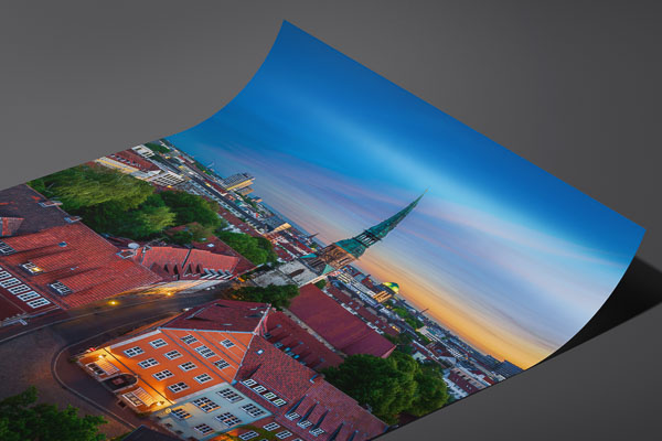 Fine Art Print | Old town of Hannover with Kreuzkirche church