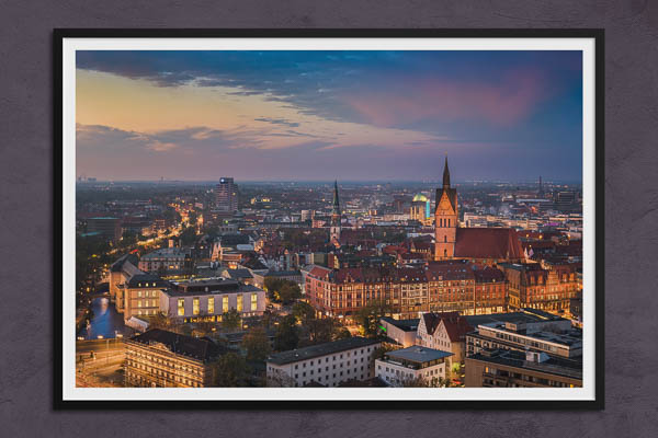 Poster / Kunstdruck | Altstadt von Hannover