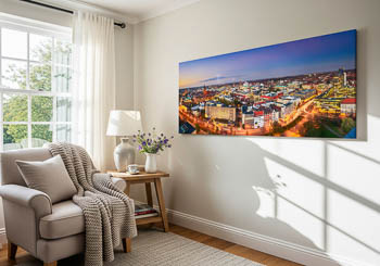 Wandbild | Skyline von Hannover bei Nacht