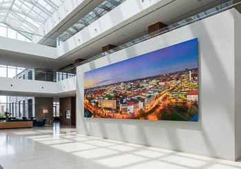 Wandbild | Skyline von Hannover bei Nacht