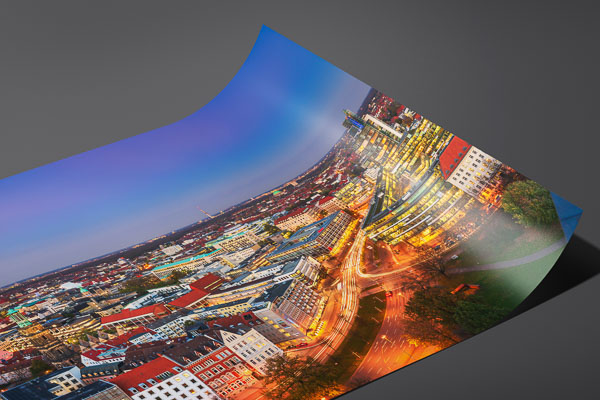 Fine Art Print | Night skyline of Hannover