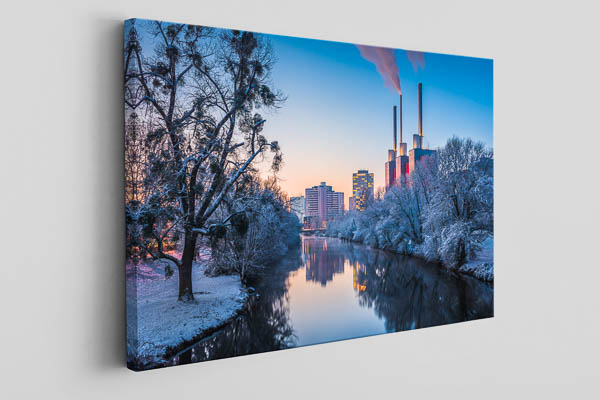 Canvas | Winter sunrise in Hannover