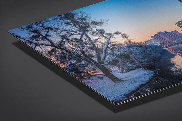 Metal Print | Winter sunrise in Hannover