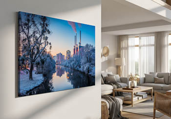 Wall Art | Winter sunrise in Hannover