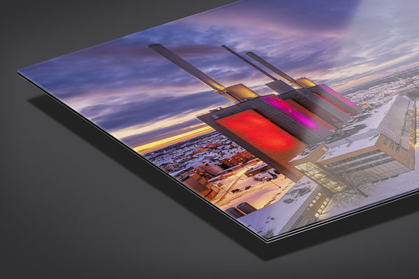 Acrylic Glass | Winter sunset in Hannover