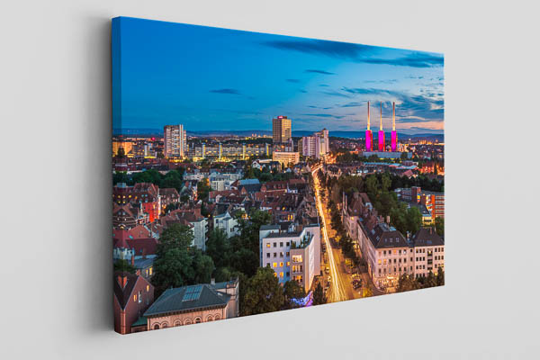 Canvas | Sunset in Hannover, Germany