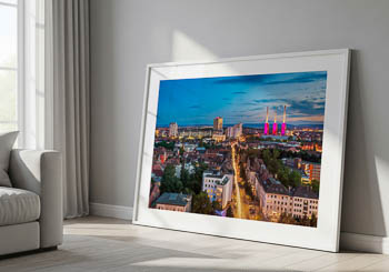 Wall Art | Sunset in Hannover, Germany