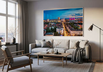 Wall Art | Sunset in Hannover, Germany