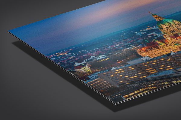 Metal Print | Aerial view of the Town Hall of Hannover