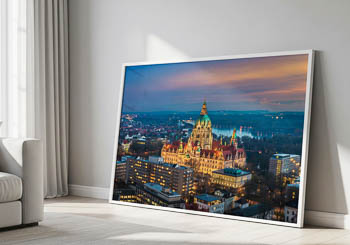 Wandbild | Rathaus von Hannover