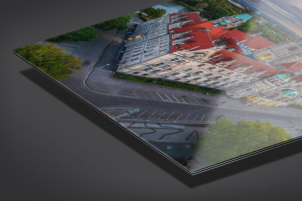 Acrylic Glass | Aerial view of the Town Hall of Hannover