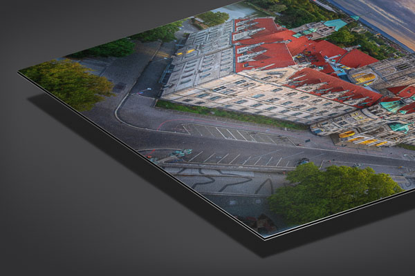 Metal Print | Aerial view of the Town Hall of Hannover