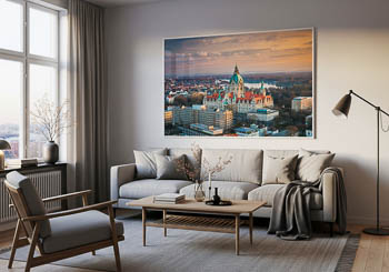 Wandbild | Rathaus von Hannover