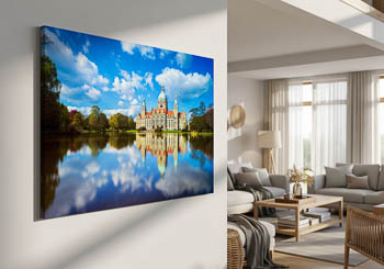 Wall Art | Town Hall of Hannover on a sunny day