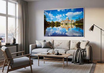 Wall Art | Town Hall of Hannover on a sunny day