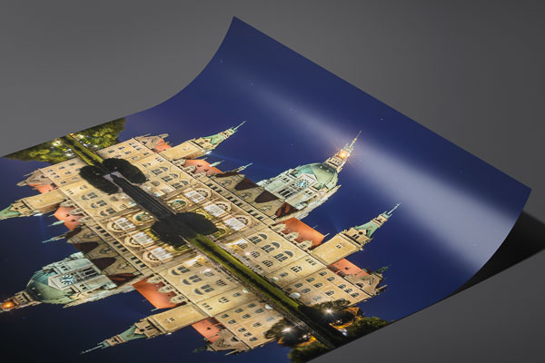 Fine Art Print | Town Hall of Hannover at night