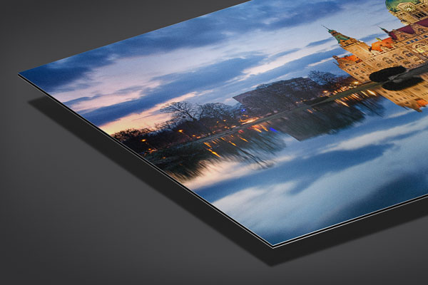 Metal Print | Town Hall of Hannover at night