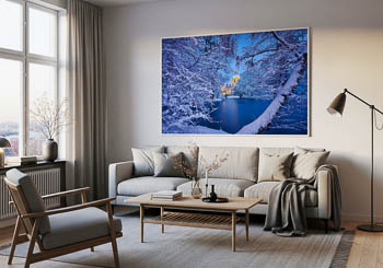 Wall Art | Town Hall of Hannover in winter