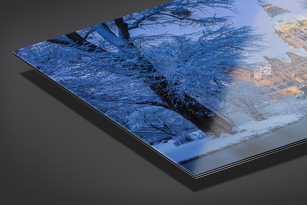 Acrylic Glass | Town Hall of Hannover in winter