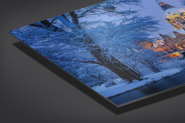 Metal Print | Town Hall of Hannover in winter