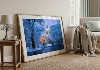 Wall Art | Town Hall of Hannover in winter