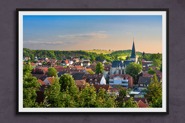 Poster / Kunstdruck | Elbingerode im Oberharz am Brocken