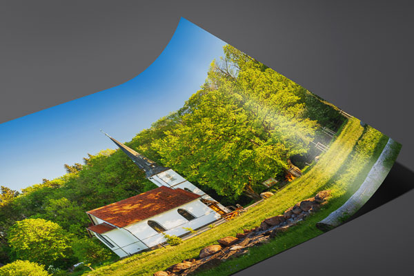 Kunstdruck / Poster | Holzkirche Elend im Harz