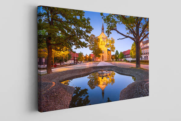Canvas | Church of Hasselfelde in Harz