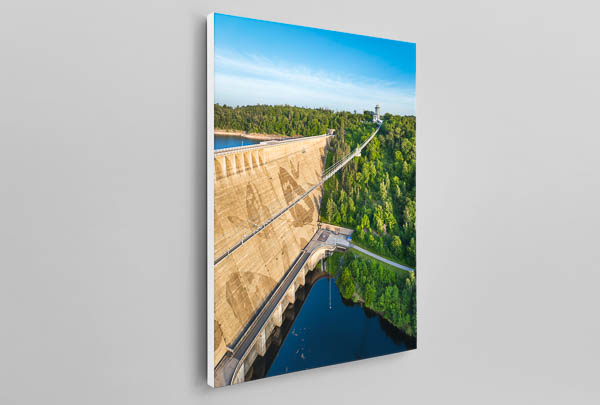 Leinwand | Rappbodetalsperre im Harz