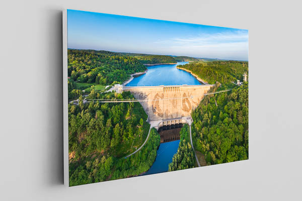 Leinwand | Rappbodetalsperre im Harz Gebirge